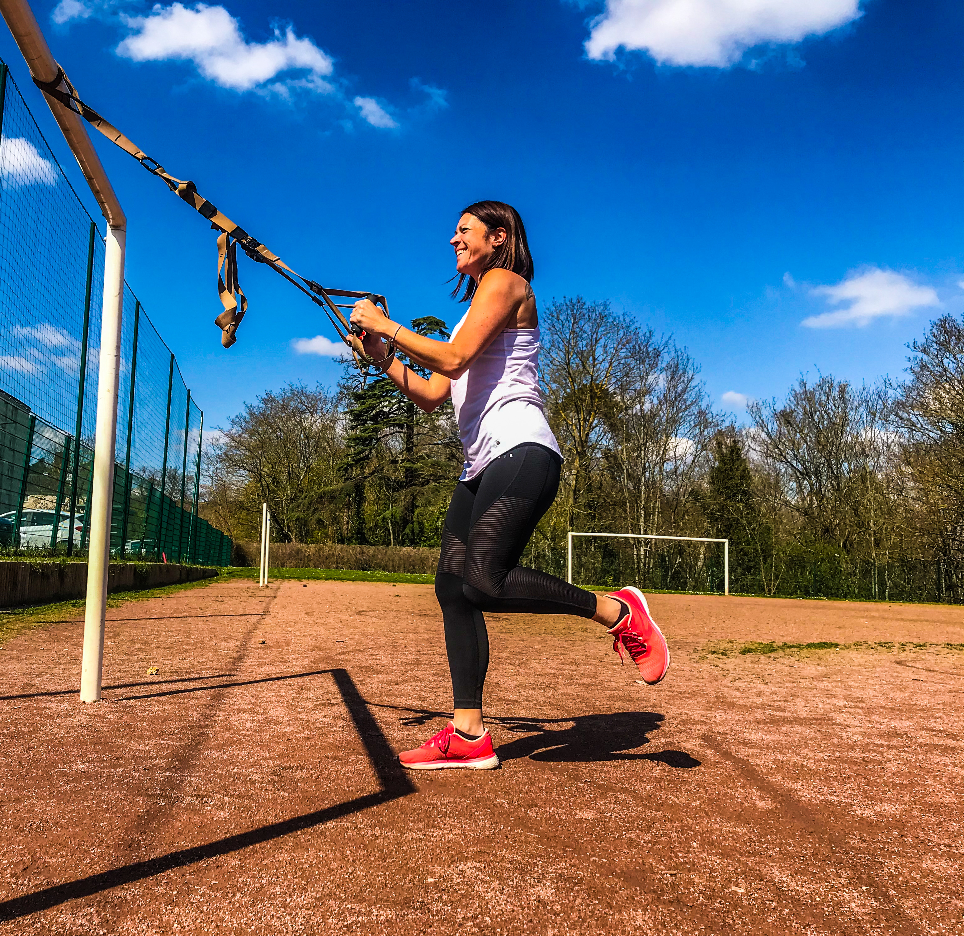 Séance de coaching en extérieur à La Celle-Saint-Cloud.